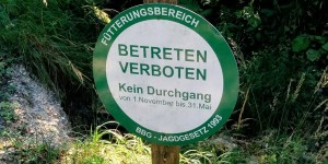 Beitragsbild des Blogbeitrags Drachenwand Wintersperre