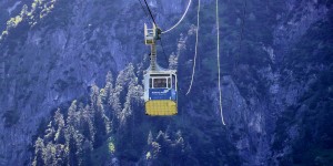 Beitragsbild des Blogbeitrags Untersberg mit der Seilbahn