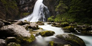 Beitragsbild des Blogbeitrags Wanderung zum Gollinger Wasserfall