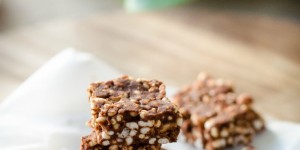 Beitragsbild des Blogbeitrags {Rezept} Gesundes „Nippon“ ohne Schokolade und Reis