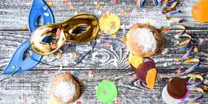 Beitragsbild des Blogbeitrags {Food} vegane Krapfen zum Faschingdienstag – fatfree