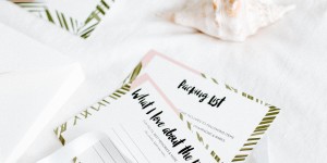 Beitragsbild des Blogbeitrags HOW TO: bachelorette invites. 