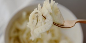 Beitragsbild des Blogbeitrags Simple Shaved Fennel Salad