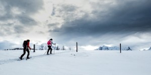 Beitragsbild des Blogbeitrags Schneeschuhtour vom Hengstpass zu den Mitterbergen 