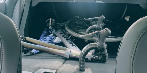 Beitragsbild des Blogbeitrags Tesla Model 3 - Fahrradtransport im Auto 