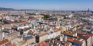 Beitragsbild des Blogbeitrags Wien von oben: Die Donaumetrople aus der Vogelperspektive