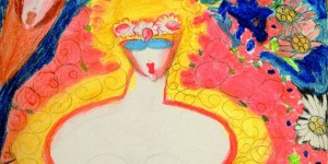 Beitragsbild des Blogbeitrags „Flying High: Künstlerinnen der Art Brut“ im Kunstforum Wien 