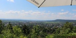 Beitragsbild des Blogbeitrags Frühstück mit wunderschöner Aussicht – Café Blickweit in Baden und Mia`s Mödling 