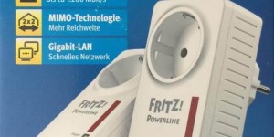 Beitragsbild des Blogbeitrags Fritz!Powerline 1220E Set | Test