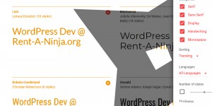 Beitragsbild des Blogbeitrags Google Fonts DSGVO Plugin für WordPress und jedes Theme