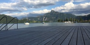 Beitragsbild des Blogbeitrags Die erste Tour: mit dem Camper zum Mondsee