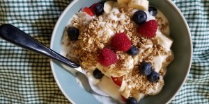 Beitragsbild des Blogbeitrags Kefir für die gesunde Darmflora