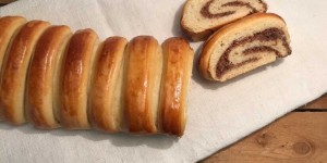 Beitragsbild des Blogbeitrags Schoko-Nuss Strudel 