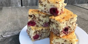 Beitragsbild des Blogbeitrags Schoko-Kirsch Kuchen 