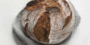 Beitragsbild des Blogbeitrags Weizenmischbrot mit Sauerteig ohne Germ 