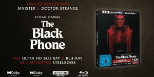Beitragsbild des Blogbeitrags Vorbestellbar: The Black Phone Steelbook
