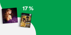 Beitragsbild des Blogbeitrags Aktion: 17% Rabatt auf Film & Musik 