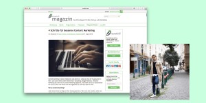 Beitragsbild des Blogbeitrags Interview mit Dominik Stelzig von everbill über Content Marketing