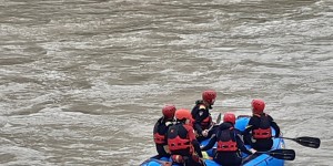 Beitragsbild des Blogbeitrags :: Inn-Rafting für die Wissenschaft