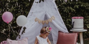 Beitragsbild des Blogbeitrags Olivia wird 1 – Cake Smash