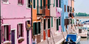 Beitragsbild des Blogbeitrags Italien: 23h in Burano 