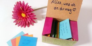 Beitragsbild des Blogbeitrags 9 Geschenkideen für besondere Menschen (unter 10 Euro)
