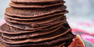 Beitragsbild des Blogbeitrags Kakao Pancakes 