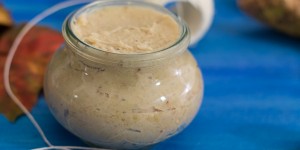 Beitragsbild des Blogbeitrags Maronipüree/ Chestnut puree
