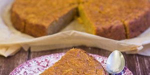 Beitragsbild des Blogbeitrags Apfel-Karotten Kuchen/ Apple-carrot-cake