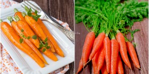 Beitragsbild des Blogbeitrags Glasierte Möhren/ Glazed carrots
