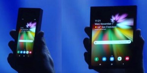 Beitragsbild des Blogbeitrags Es ist da: Samsung stellt faltbares Smartphone vor 