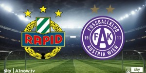 Beitragsbild des Blogbeitrags Live bei A1: Das 330. Wiener Derby SK Rapid Wien vs. FK Austria Wien