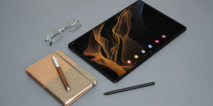Beitragsbild des Blogbeitrags Richtig groß: Das Galaxy Tab S8 Ultra im Preview
