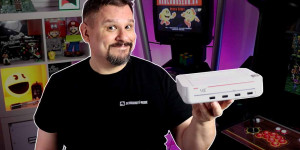 Beitragsbild des Blogbeitrags Evercade VS – Unboxing, Ersteindruck und Geheimnisse