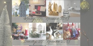 Beitragsbild des Blogbeitrags einfach.wohnen // Christmas Home Tour 2018 der Countdown läuft 