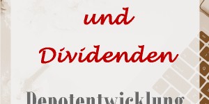 Beitragsbild des Blogbeitrags Dividenden & Aktien Depotentwicklung 2018/01 