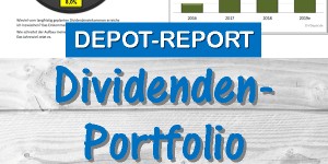 Beitragsbild des Blogbeitrags Dividenden-Portfolio – Einblick März 2019