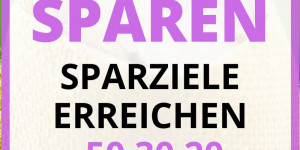 Beitragsbild des Blogbeitrags 2021: Jetzt richtig mit Geld umgehen – mit der einfachen 50-30-20 Regel zum Sparziel