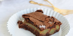 Beitragsbild des Blogbeitrags SWEET | Ein Schoko-Rhabarber-Kuchen 