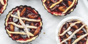 Beitragsbild des Blogbeitrags Rezept für Crostata mit Zwetschken (Crostatine)