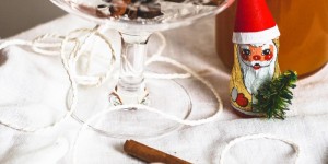 Beitragsbild des Blogbeitrags Rezept für Weihnachtswodka mit Orangensaft und Gewürzen