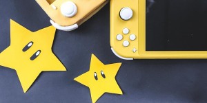 Beitragsbild des Blogbeitrags Rezept für Nintendo Switch Lite Cookies (enthält Werbung) 