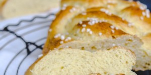 Beitragsbild des Blogbeitrags Rezept für einen einfachen Briochezopf 