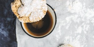 Beitragsbild des Blogbeitrags Rezept für Amaretti morbidi (glutenfrei)