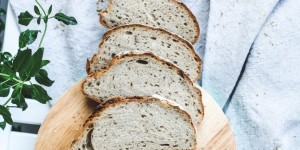 Beitragsbild des Blogbeitrags Rezept für Roggenmischbrot mit Sauerteig 