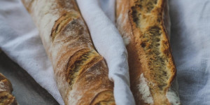 Beitragsbild des Blogbeitrags Rezept für französische Baguettes