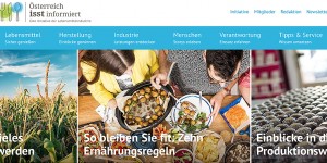 Beitragsbild des Blogbeitrags „Österreich isst informiert“ – Wissensplattform über Lebensmittel