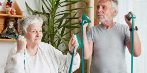 Beitragsbild des Blogbeitrags “Gesund fürs Leben” – mit dem Gesundheitsbuddy daheim trainieren