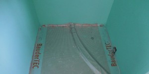 Beitragsbild des Blogbeitrags Dusche,Küche Scheiben einglasen und......ausmalen