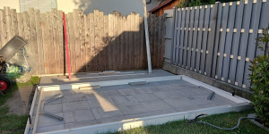Beitragsbild des Blogbeitrags Gartenhütte - Die Wände